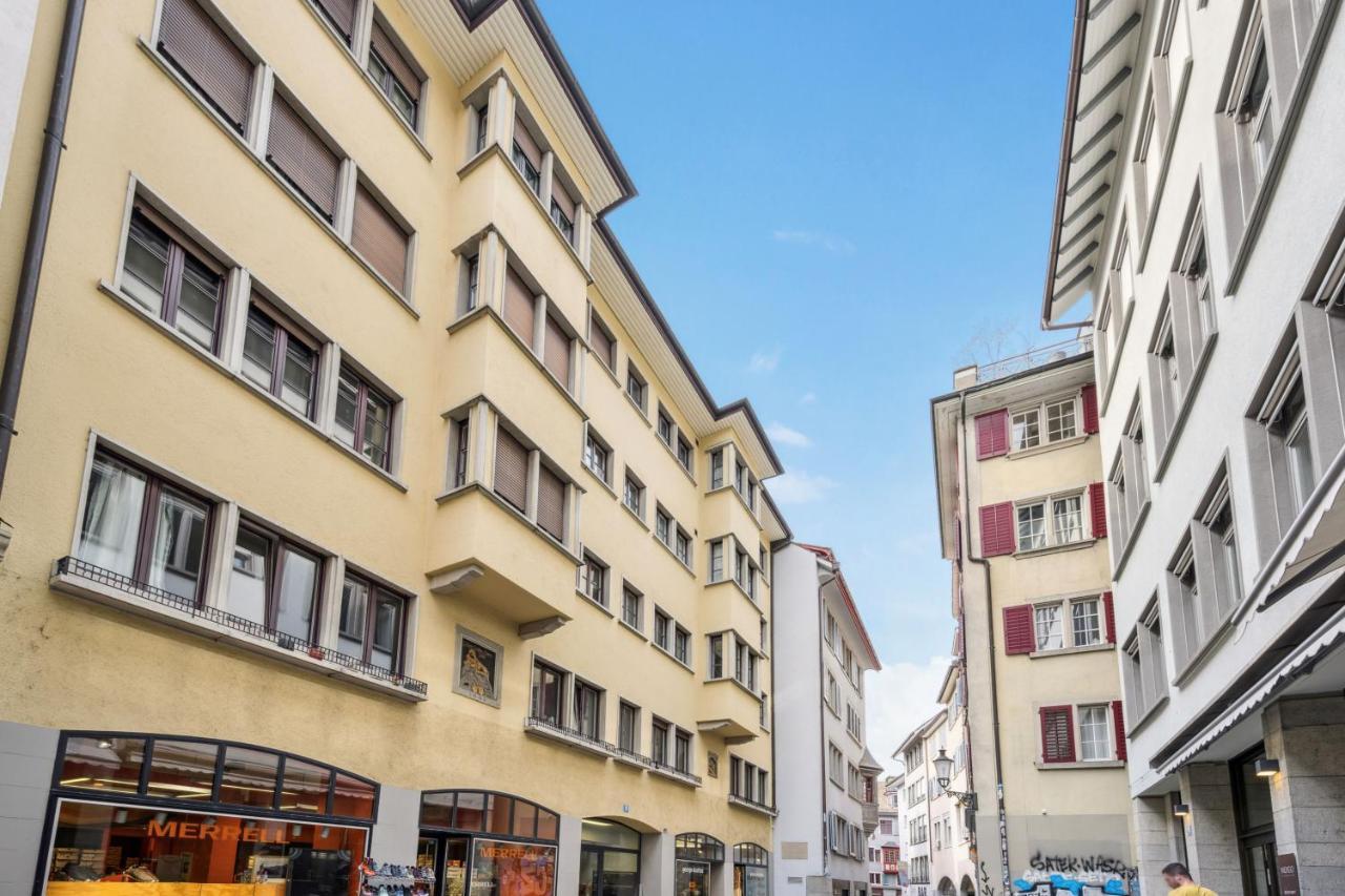 Muenstergasse Zurich Old Town Leilighet Eksteriør bilde