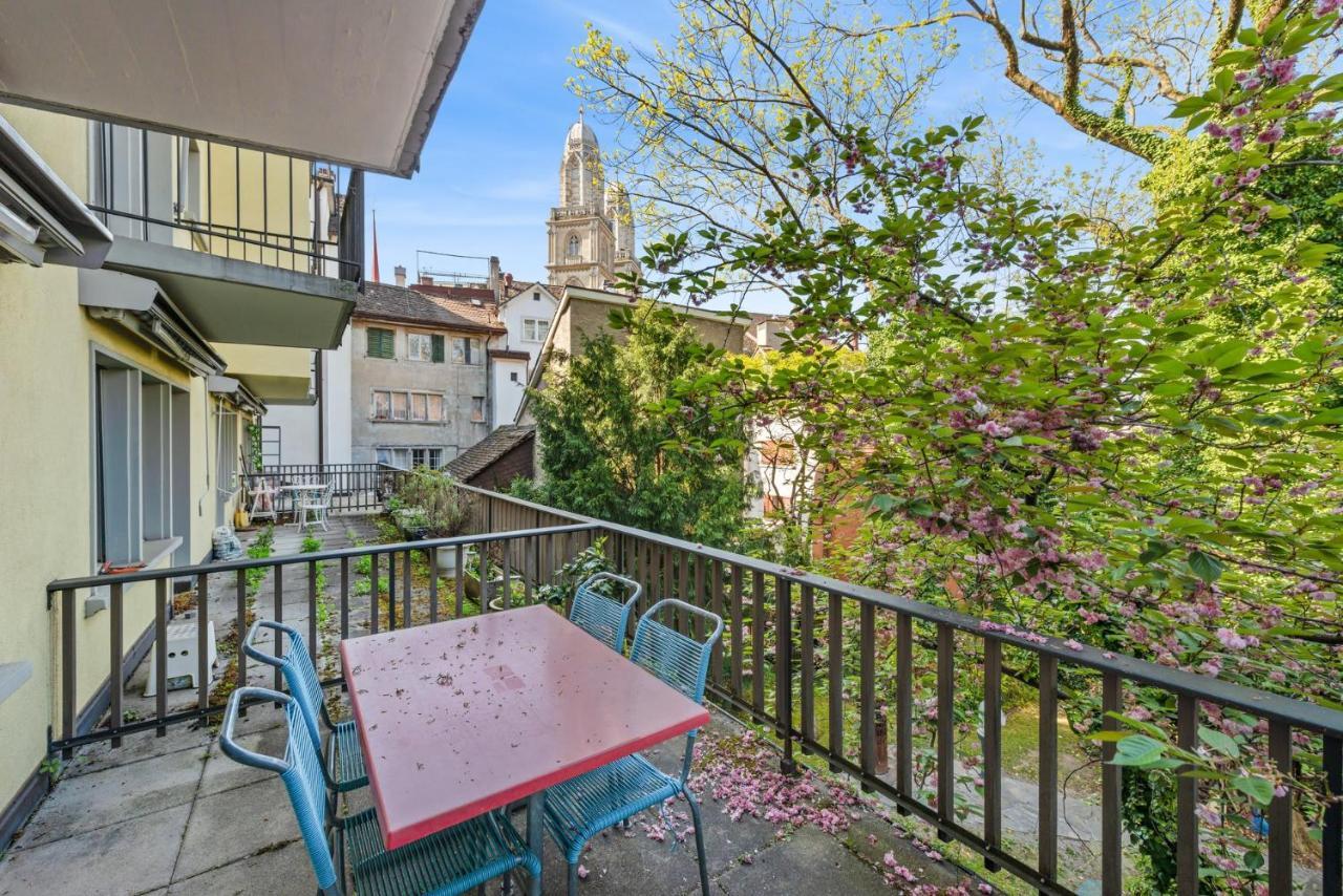 Muenstergasse Zurich Old Town Leilighet Eksteriør bilde